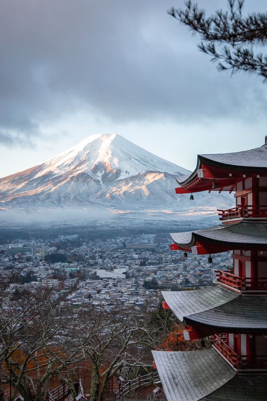 photo du mont Fuji